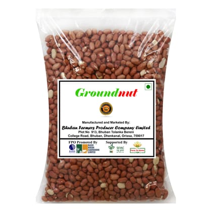 Organic Raw and Unpolished Groundnuts, 1 KG Organic Raw and Unpolished Groundnuts, 1 KG