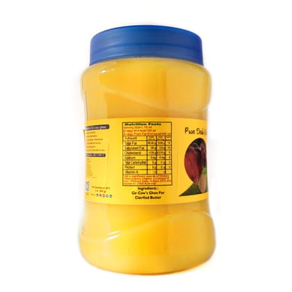 KAPU & RANCHO INTERNACIONAL Gir Cow’s Ghee – Pure Desi Kathiyadwadi – 1500ml (1.5KG)