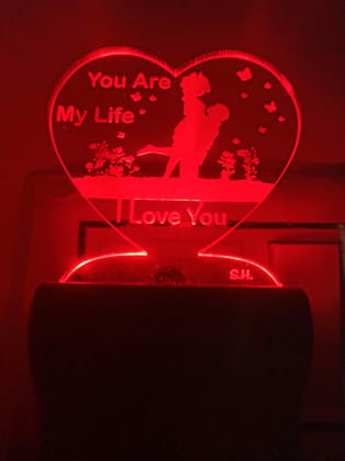 3D Stylish Nightlamp with 7 Color Changing Light - Perfect Gift for Bedroom, Livingroom, and Decoration 3D Stylish Nightlamp with 7 Color Changing Light - Perfect Gift for Bedroom, Livingroom, and Decoration