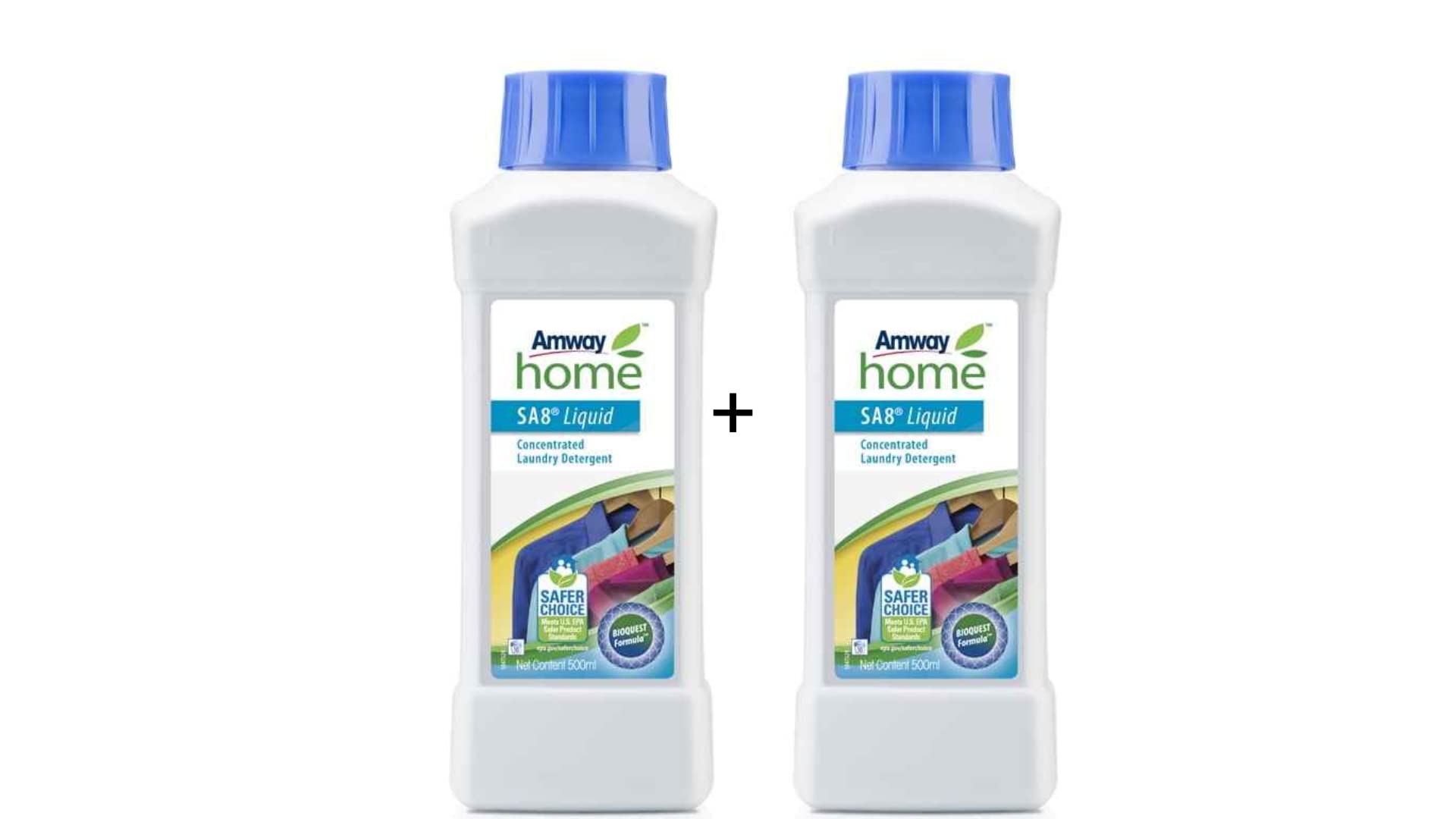 Home SA8 Liquid Concentrated Laundry Detergent 500ml, Qty-2