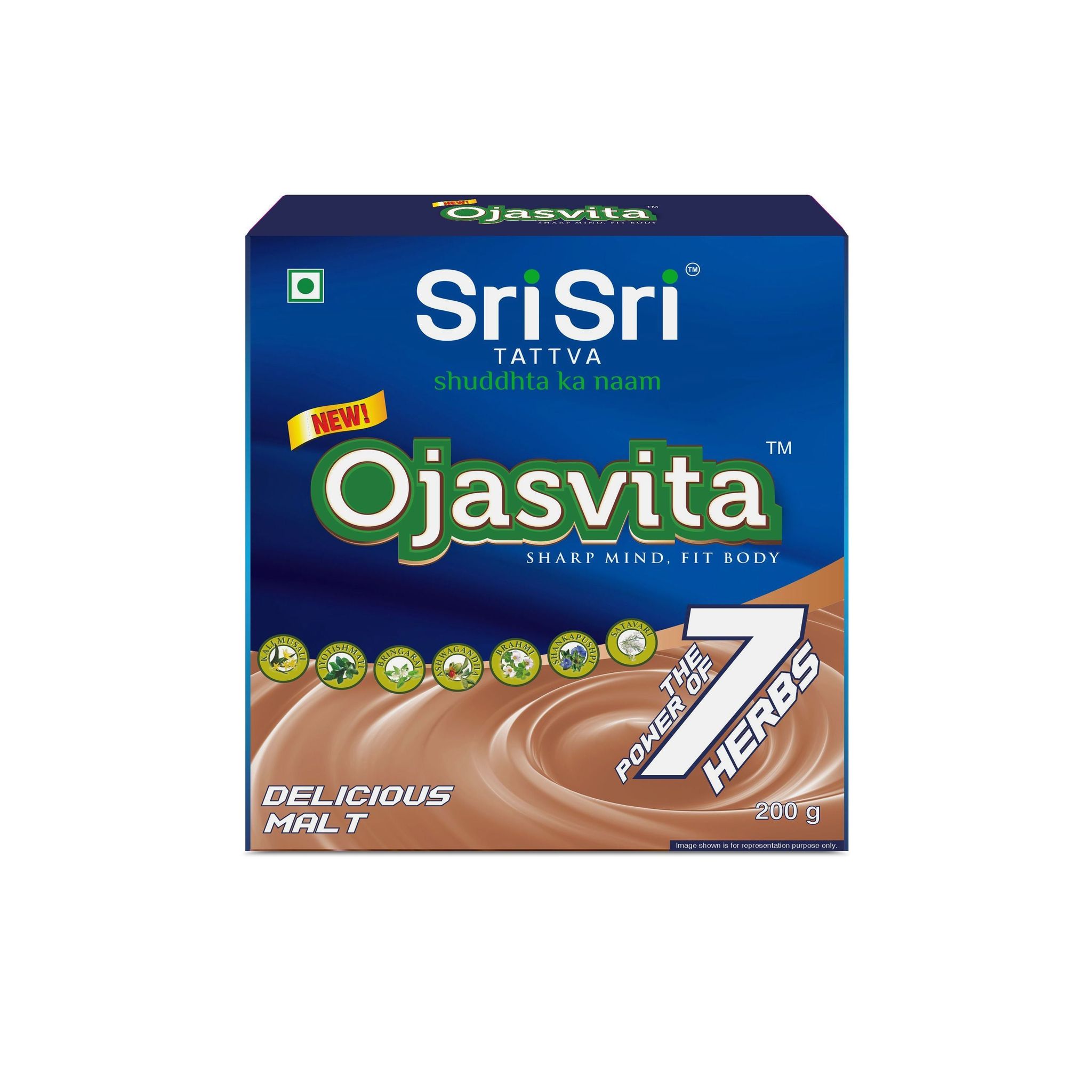 Sri Sri Tattva Malt Ojasvita - Sharp Mind & Fit Body, 200g.