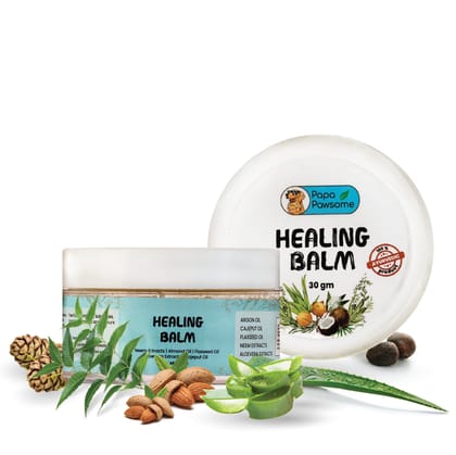 Papa Pawsome 100% Natural Healing Balm for Dog, 30 gm Papa Pawsome 100% Natural Healing Balm for Dog, 30 gm