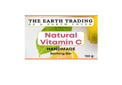 The Earth Trading Handmade Natural Vitamin C Soap for Bath - 120g (Pack of 1) The Earth Trading Handmade Natural Vitamin C Soap for Bath - 120g (Pack of 1)