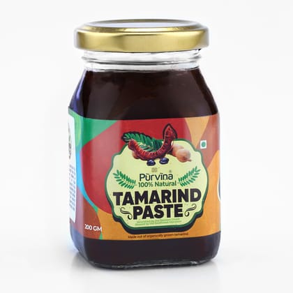 Purvina ® Chemical-Free Tamarind Paste – 200 gm Purvina ® Chemical-Free Tamarind Paste – 200 gm