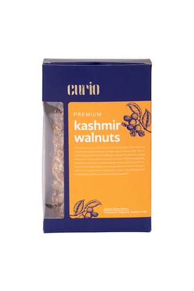 Curio Kashmir Walnut Kernels | High Oil Content | Akhrot Giri | Provenance- Kupwara, Jammu & Kashmir (500 g) Curio Kashmir Walnut Kernels | High Oil Content | Akhrot Giri | Provenance- Kupwara, Jammu & Kashmir (500 g)