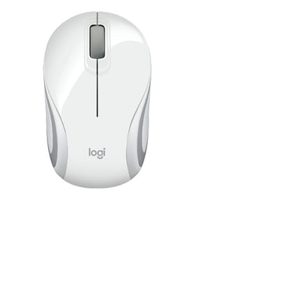 Logitech M187 Ultra Portable Wireless Mouse, 2.4 GHz with USB Receiver, 1000 DPI Optical Tracking, 3-Buttons, PC/Mac/Laptop - Black/White Logitech M187 Ultra Portable Wireless Mouse, 2.4 GHz with USB Receiver, 1000 DPI Optical Tracking, 3-Buttons, PC/Mac/Laptop - Black/White
