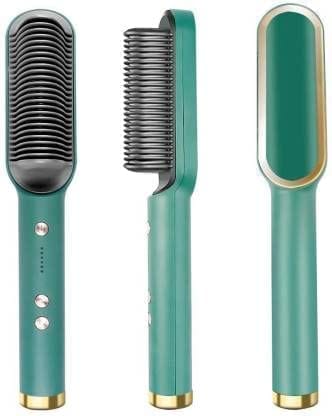 Vaibhavi Electric Comb Hair For Women, Girls And Hair Straightening, Fast Straightener Brush Smoothing Comb With 5 Temperature Control For Men (Multi Color)