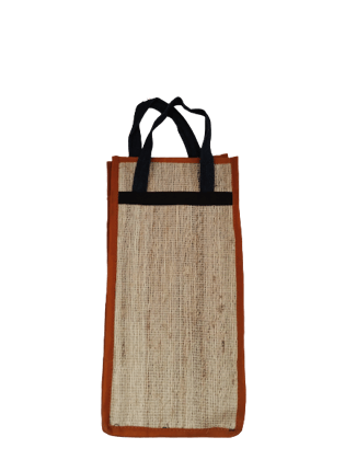 Banana Fiber Water Bottle Bag