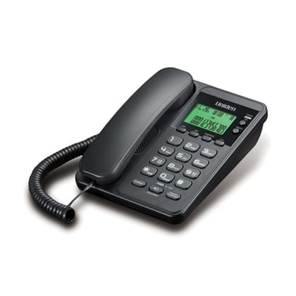 Uniden AS6404 Landline Corded Phone with Backlit LCD & Speakerphone