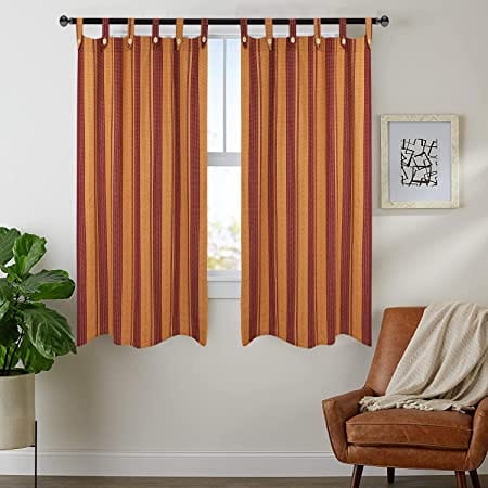 NISSI cotton window curtain pack of 2