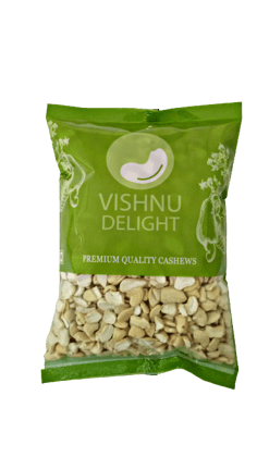 Vishnu Delight Organic Cashew 500g Broken Tukda/Tukdi Split Kaju 4Pc (Pack of 1) Vishnu Delight Organic Cashew 500g Broken Tukda/Tukdi Split Kaju 4Pc (Pack of 1)