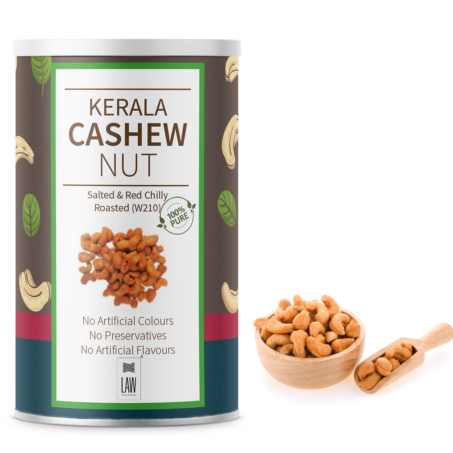 Premium Quality Kerala Cashew (Salted & Red Chilli Roasted)