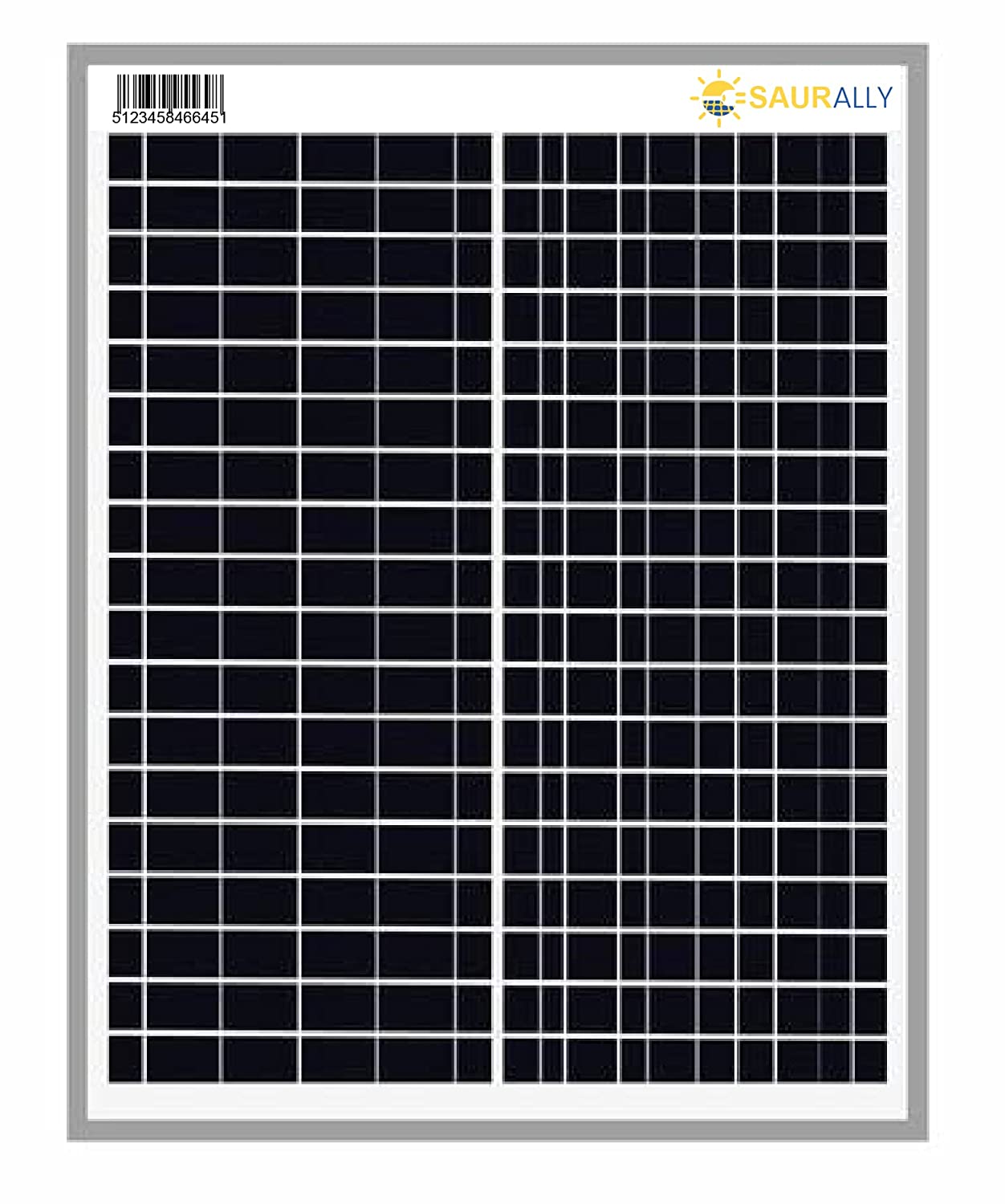 30W, 12V Saurally Solar Panel MONO