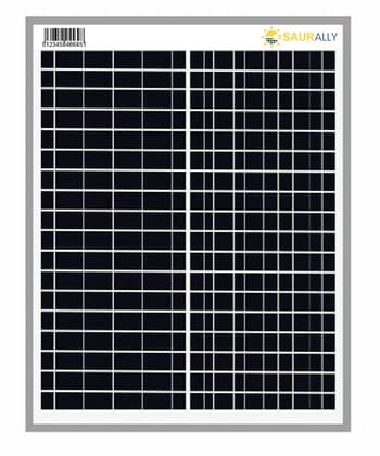 20W, 12V Saurally Solar Panel MONO