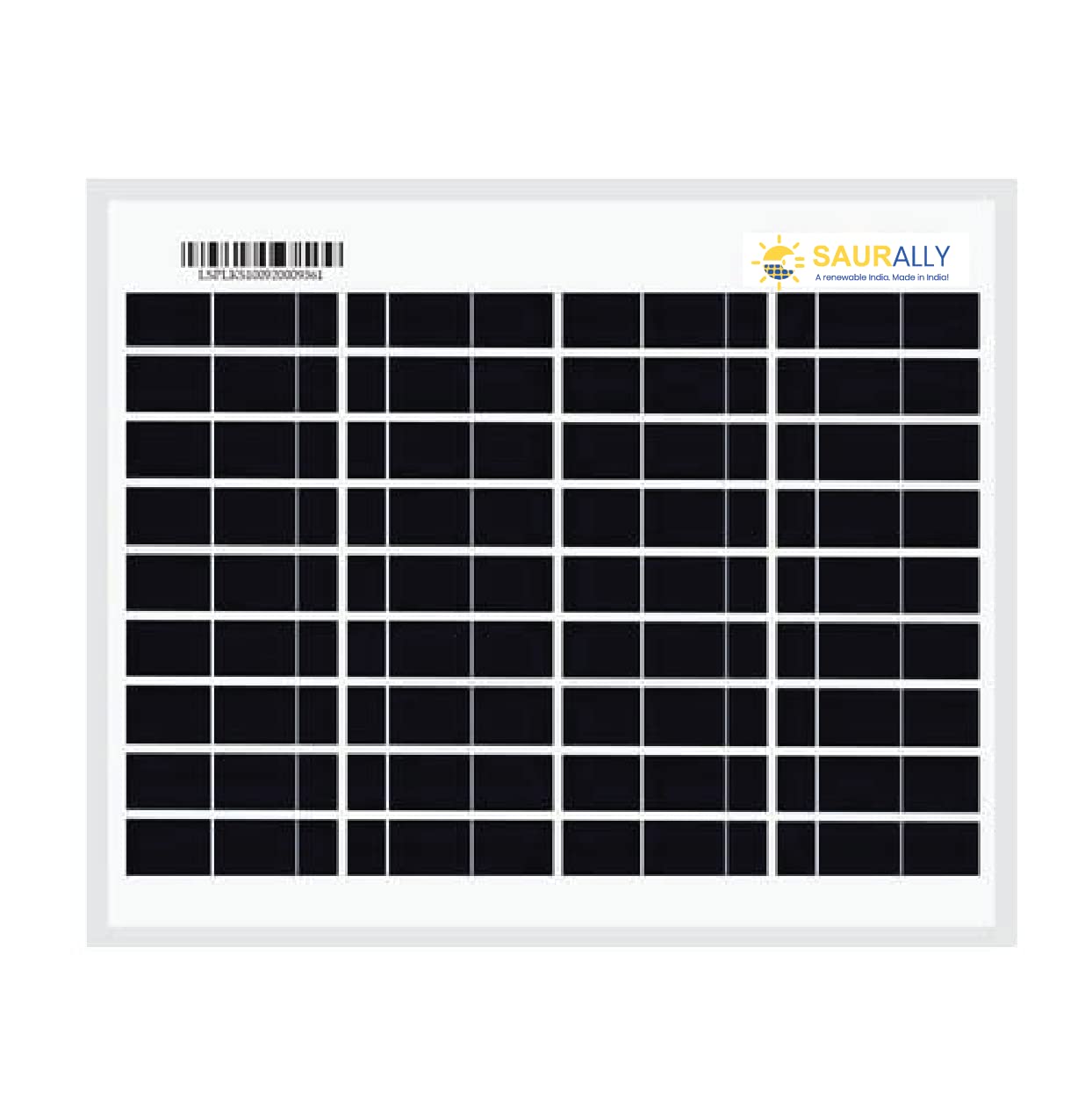 10W, 12V  Saurally Solar Panel MONO PERC