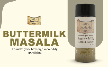 Foodaids Buttermilk Masala / Chaach Masala (100 GM) - Chaas Masala /Help in Digestion