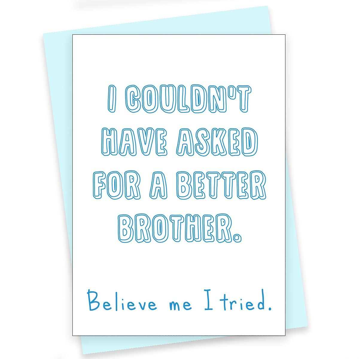Rack Jack Rakshabandhan funny greeting card - Better brother
