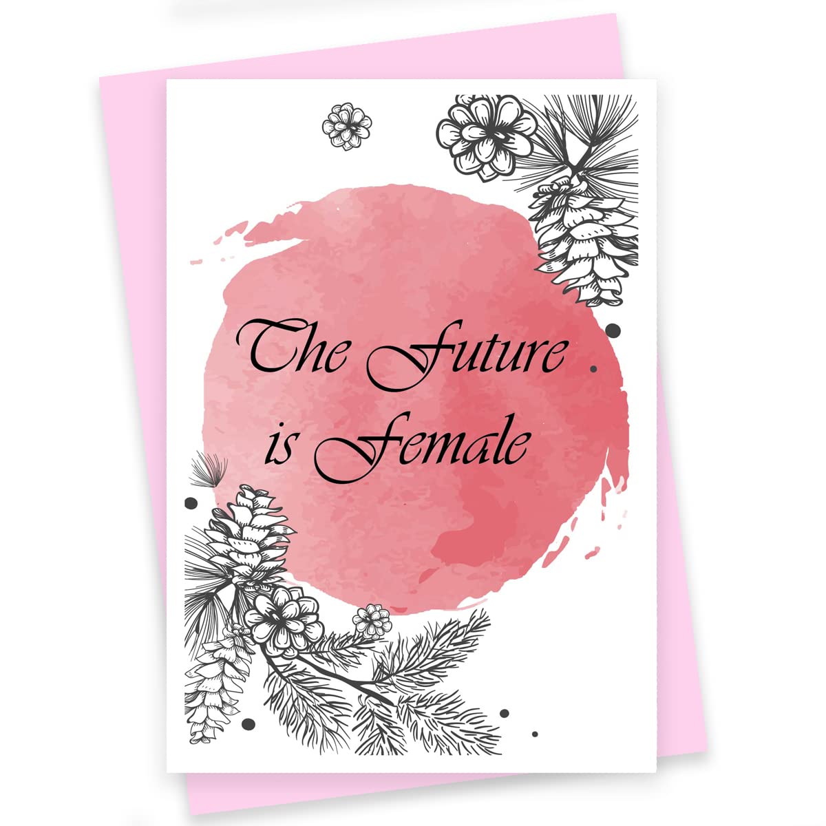 Rack Jack Greeting Card - The Future Is Female