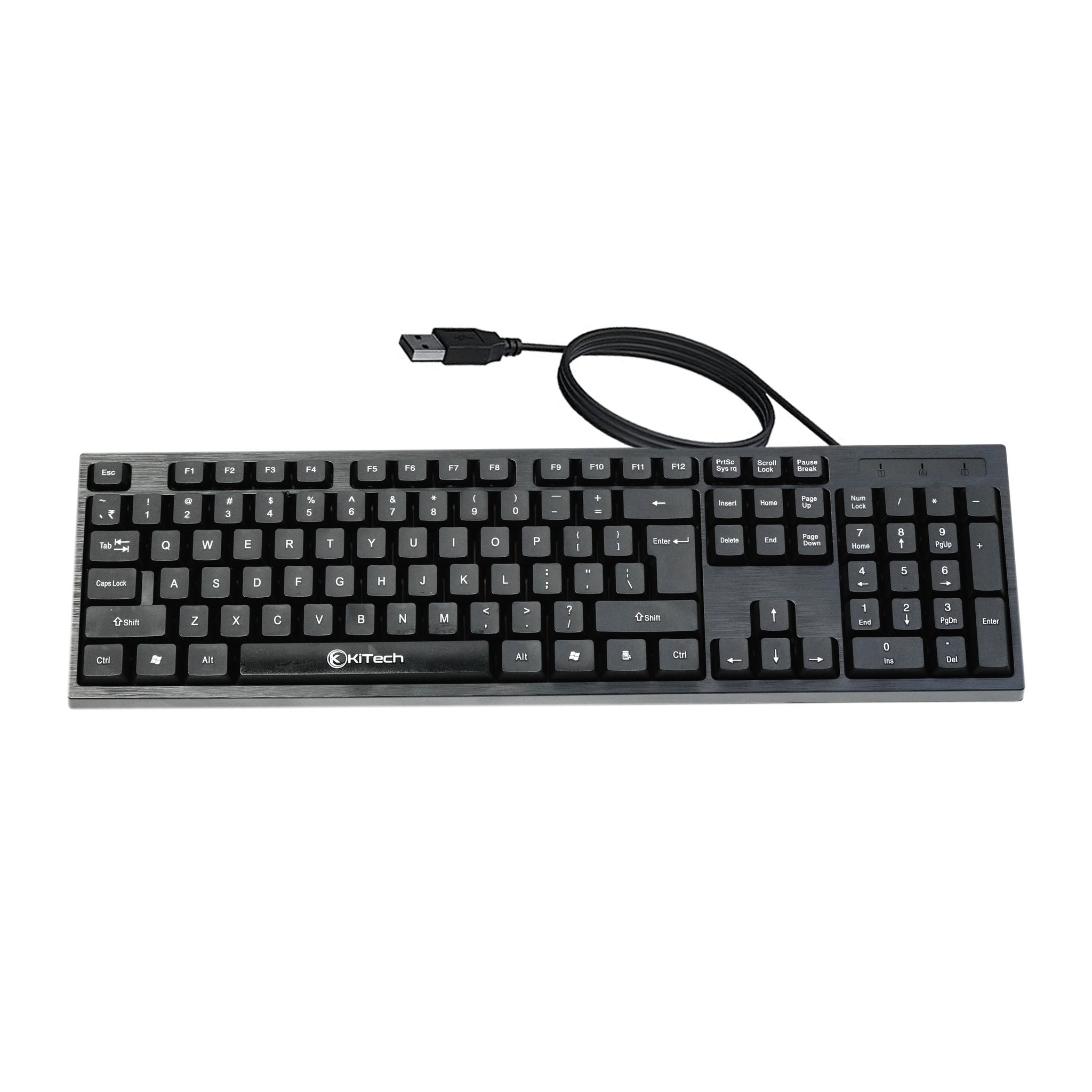 KiTech KB-021 Wired Keyboard