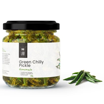 Homemade Green Chilli Pickle -Handmade/Preservative free/Grandma’s Secret Recipe/Kerala Style
