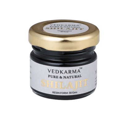 VEDKARMA Pure Himalayan Shilajit Resin Form For Strength, Stamina, Energy & Immunity (Pack Of 1 (30 Gm) VEDKARMA Pure Himalayan Shilajit Resin Form For Strength, Stamina, Energy & Immunity (Pack Of 1 (30 Gm)