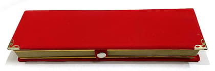 Darshik Traders Velvet Chain Box Jewellery box Red for Men & Women Wedding Jewellery Gift Box size 10x3" inch (Red 1 Pcs) Darshik Traders Velvet Chain Box Jewellery box Red for Men & Women Wedding Jewellery Gift Box size 10x3" inch (Red 1 Pcs)