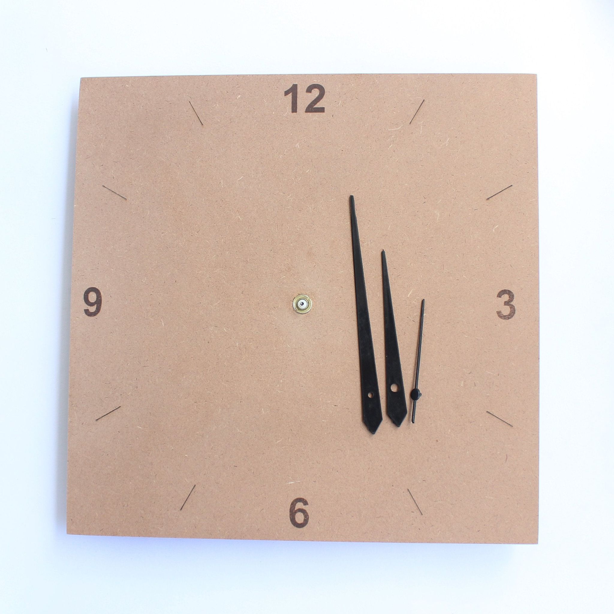 IVEI DIY MDF Clock Square - 11 inches