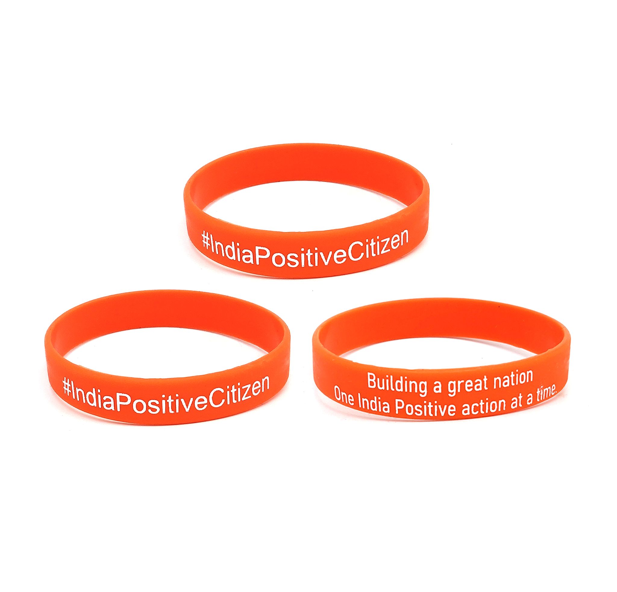 INDIA POSITIVE CITIZEN WRIST BAND INDIA POSITIVE CITIZEN WRIST BAND