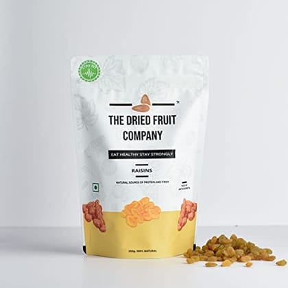 The Dried Fruit Company Dry Fruits Premium Seedless Kishmish 250g Green Raisins Dry Grapes Healthy, High in Antioxidants, Naturally Sweet & Tasty The Dried Fruit Company Dry Fruits Premium Seedless Kishmish 250g Green Raisins Dry Grapes Healthy, High in Antioxidants, Naturally Sweet & Tasty