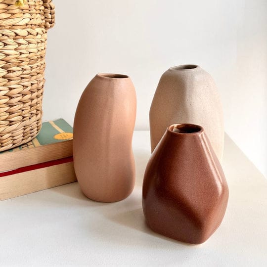 3 Pc Nordic Flower Vases