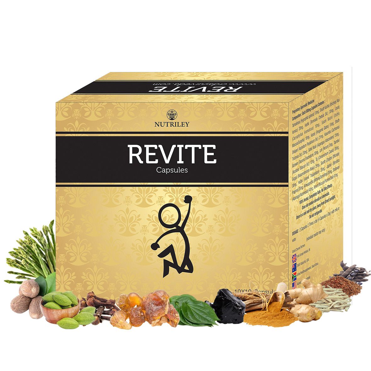 Nutriley Revite - General Wellness & Immunity Capsules (100 Capsules)