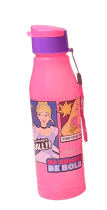 Barbie WATER BOTTLE \ FLIPTOP WATEER BOTTLE \ WATER BOTTLE FOR GIRLS  KIDS RAMESH STORES A TO Z