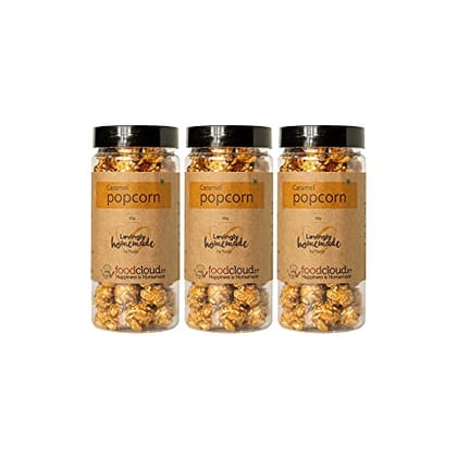 Caramel Popcorn - Pack of 3 (80 Grams Each) Caramel Popcorn - Pack of 3 (80 Grams Each)