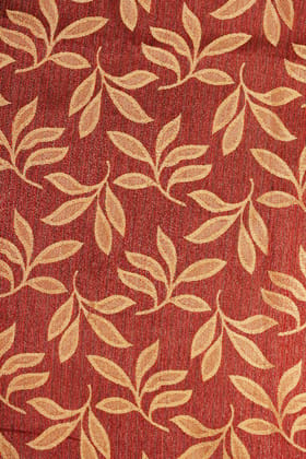 Parda online 213 cm (7 ft) Jacquard Fabric Leaf Design Eyelet Window Curtain | Orange Colour (Pack of 4) | Fine Blended Jacquard Fabric | for Living Rooms & Bedrooms Parda online 213 cm (7 ft) Jacquard Fabric Leaf Design Eyelet Window Curtain | Orange Colour (Pack of 4) | Fine Blended Jacquard Fabric | for Living Rooms & Bedrooms