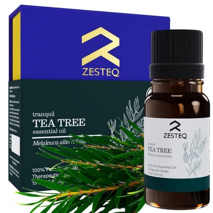 Zesteq Tranquil Tea Tree Essential Oil Therapeutic oil for Aromatherapy (15 ml) Zesteq Tranquil Tea Tree Essential Oil Therapeutic oil for Aromatherapy (15 ml)