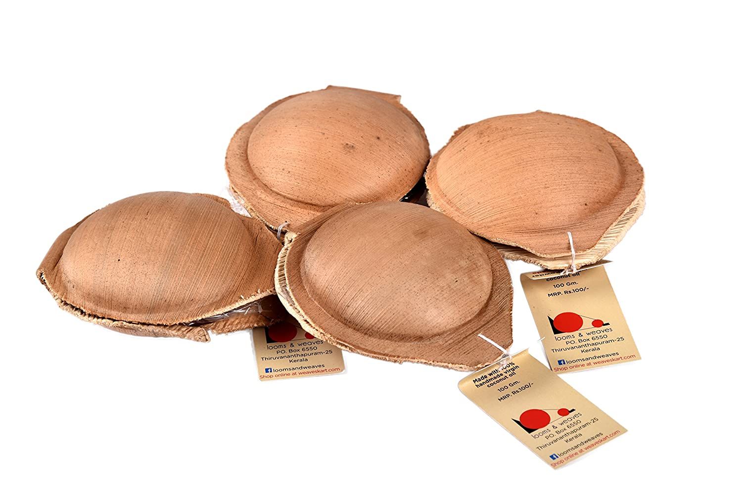 Natural & Handmade Special Ayurvedic Soaps for all skin types – 4 Pcs