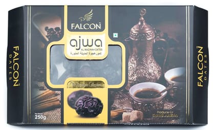 Falcon Ajwa Dates, 250G Falcon Ajwa Dates, 250G