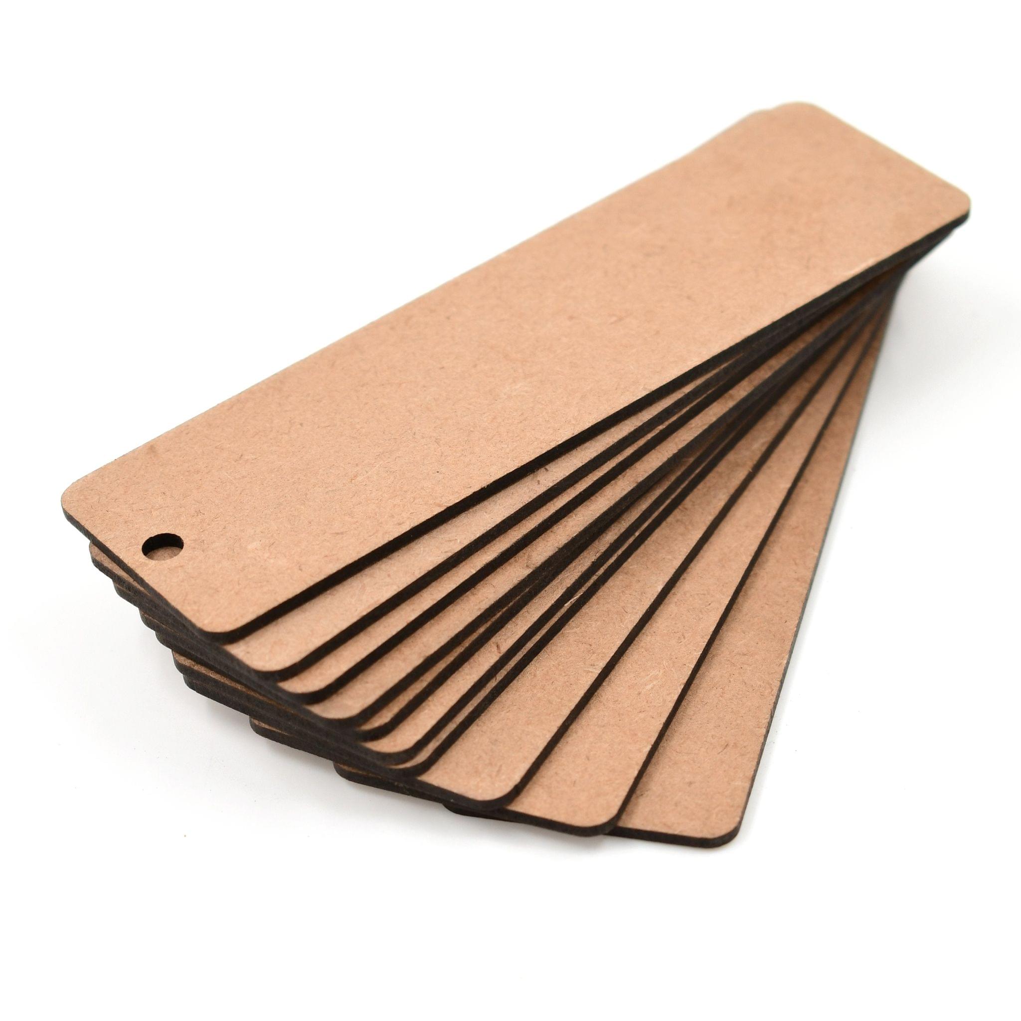 IVEI DIY MDF Bookmarks - Set of 10