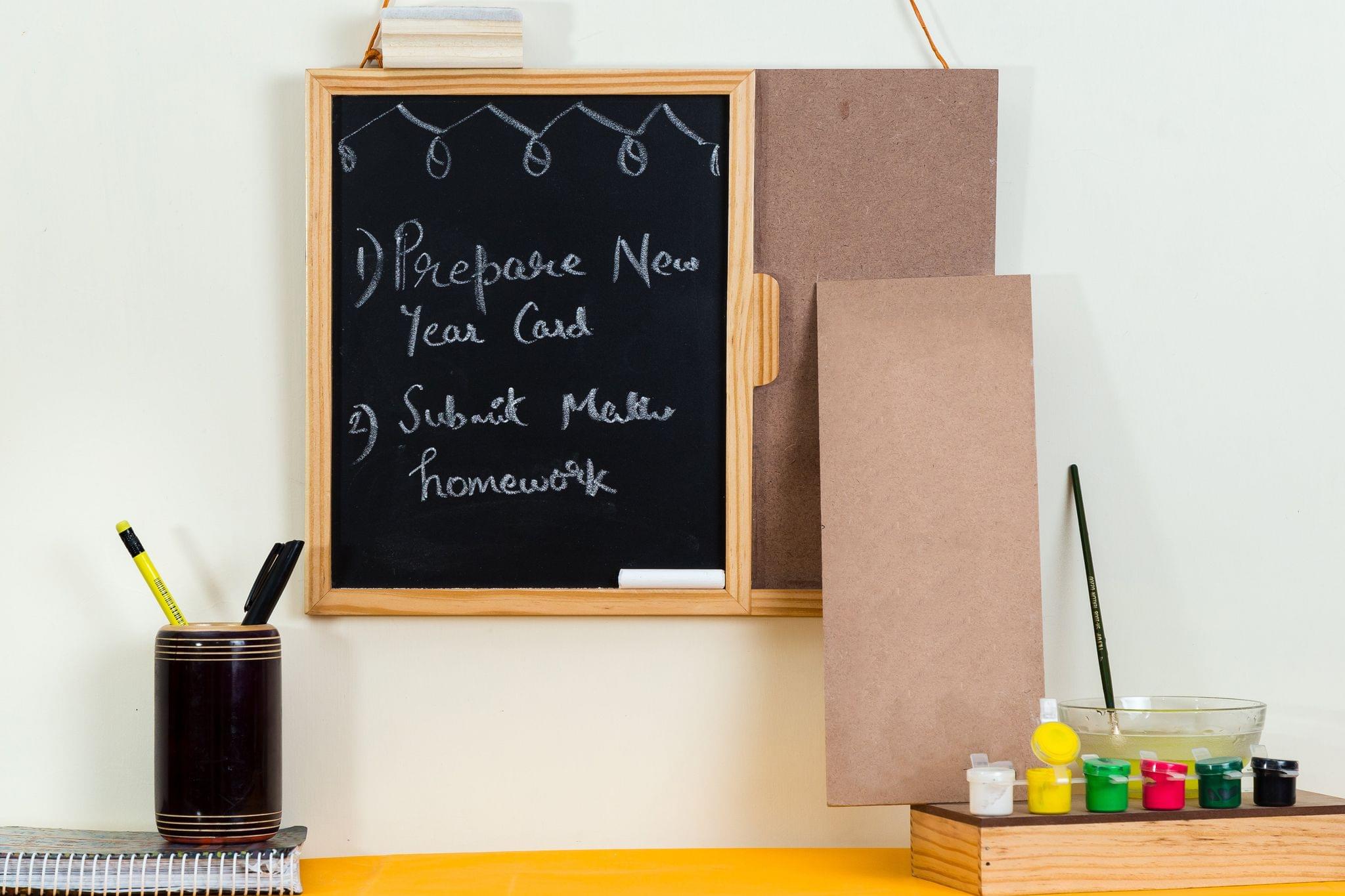DIY Slide Out with Black Board