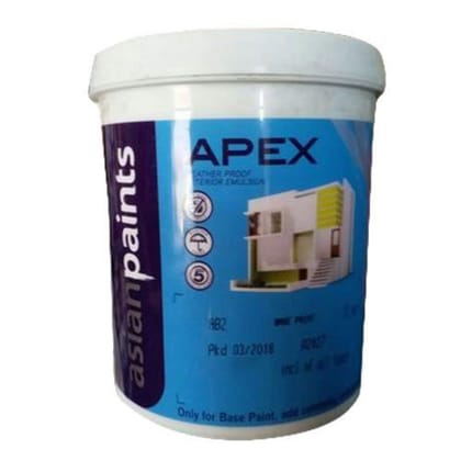 Asian Paints Apex Weather Proof Exterior Emulsion 10 LTR (White)