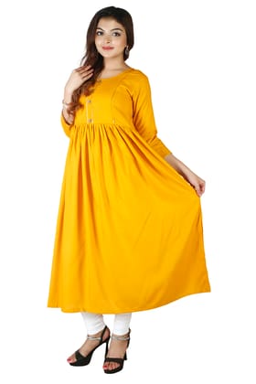 MAHIRA 'S COMFORT Maternity Gown: Stylish Rayon Feeding Kurti for Pregnancy and Breastfeeding MAHIRA 'S COMFORT Maternity Gown: Stylish Rayon Feeding Kurti for Pregnancy and Breastfeeding