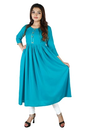 Maternity Gown: Stylish Rayon Feeding Kurti for Pregnancy and Breastfeeding Maternity Gown: Stylish Rayon Feeding Kurti for Pregnancy and Breastfeeding