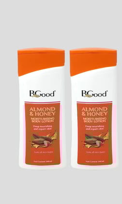 Almond Honey Moisturising Body Lotion - 100ml x 2 Bottle | Winter Body Lotion for Dry Skin