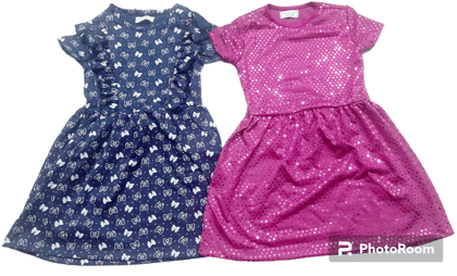 Girls casual frocks combo set