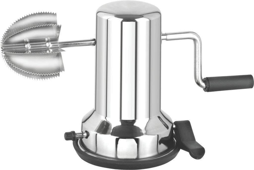 Kneaders Stainless Steel Coconut Scraper Grater for Kitchen with Vacuum Base