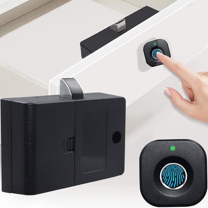 BioEnable L300 Fingerprint Cabinet Lock, Smart Biometric Cabinet Lock, Safety Electric Fingerprint Lock, Drawer Wardrobe Lock, Furniture Privacy Lock BioEnable L300 Fingerprint Cabinet Lock, Smart Biometric Cabinet Lock, Safety Electric Fingerprint Lock, Drawer Wardrobe Lock, Furniture Privacy Lock