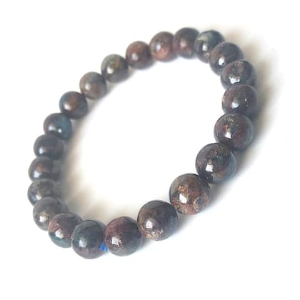 KITREE NATURAL KYANITE CRYSTAL BRACELET 8MM ROUND WITH CERTIFICATE FOR UNISEX (COLOR MULTI) KITREE NATURAL KYANITE CRYSTAL BRACELET 8MM ROUND WITH CERTIFICATE FOR UNISEX (COLOR MULTI)