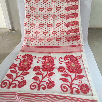 DHAKAI JAMDANI SAREE FOR WOMEN (COTTON SILK) DHAKAI JAMDANI SAREE FOR WOMEN (COTTON SILK)