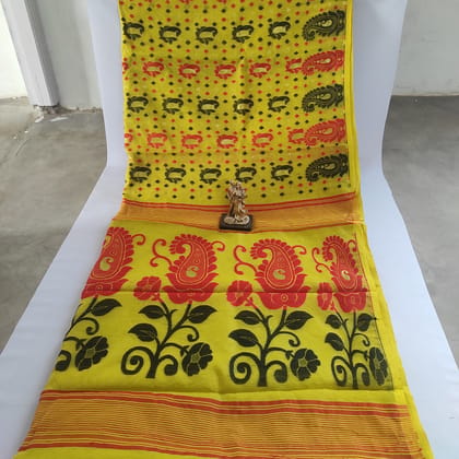 DHAKAI JAMDANI SAREE FOR WOMEN (COTTON SILK) DHAKAI JAMDANI SAREE FOR WOMEN (COTTON SILK)