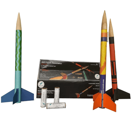 Flying Model Rocket Kit with A class (A6-3) Model Rocket engines Flying Model Rocket Kit with A class (A6-3) Model Rocket engines